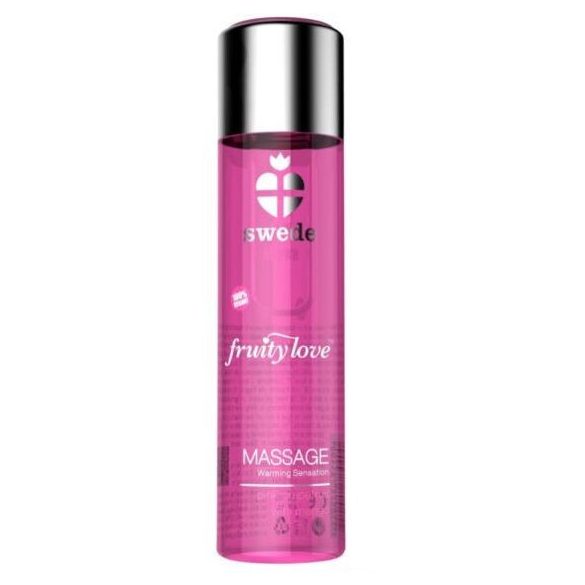 SWEDE - gyümölcsös masszázsolaj melegítő hatással 60 ml