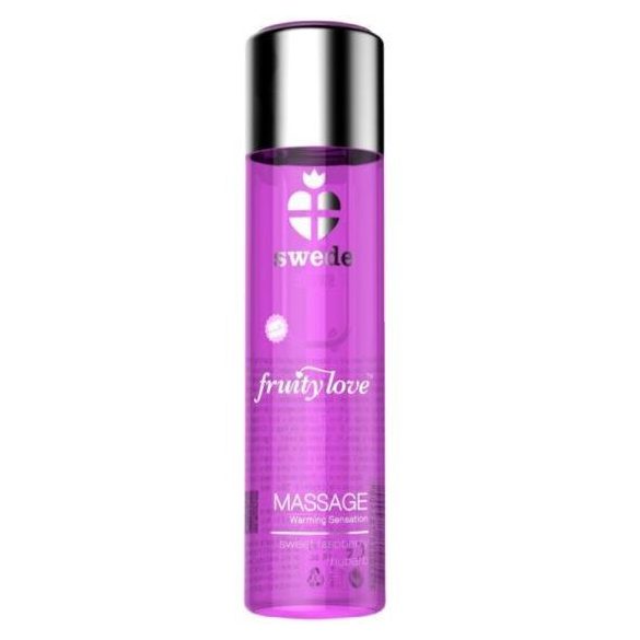 Swede Fruity Love – melegítő masszázsolaj pink málnával