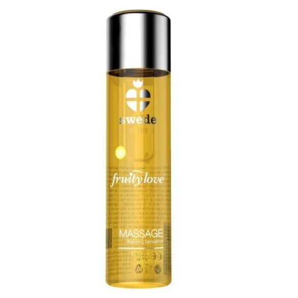 SWEDE Fruity Love – melegítő masszázsolaj gyümölcsös ízzel