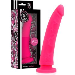   Delta Club – prémium rózsaszín dildó orvosi szilikonból 17 cm