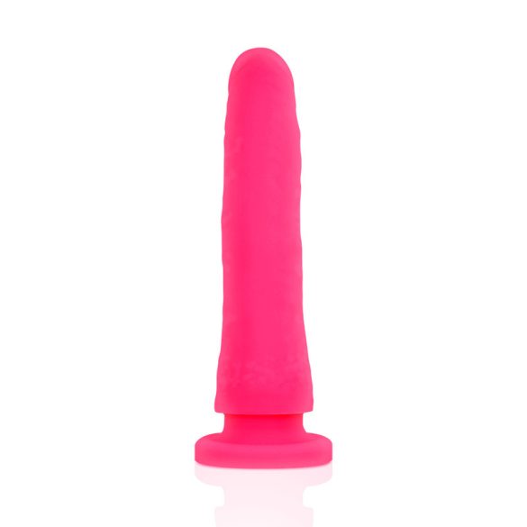 Delta Club – prémium rózsaszín dildó orvosi szilikonból 17 cm