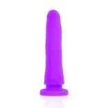 DELTA CLUB – prémium lila dildo orvosi szilikonból, 17 cm