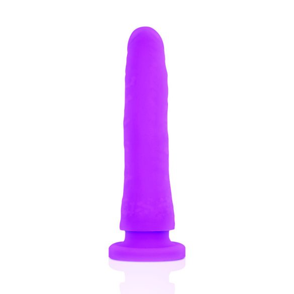 DELTA CLUB – prémium lila dildo orvosi szilikonból, 17 cm