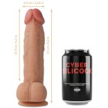 CYBER SILICOCK – ultra reális folyékony szilikon 21 cm-es dildó
