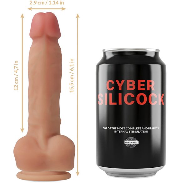 CYBER SILICOCK Ansel – ultra-realisztikus szilikon maszturbátor