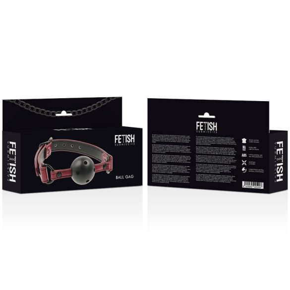 FETISH - légáteresztő maszk az érzéki játékhoz