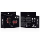 Fetish Submissive – vegán bőr kézbilincsek neopréne béléssel