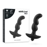 ADDICTED TOYS – fekete anál vibrátor (Model 2)