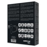 ADDICTED TOYS – fekete, újratölthető péniszgyűrű távirányítóval