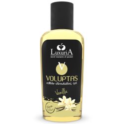   INTIMATELINE LUXURIA – melegítő hatású ehető masszázsgél vaníliás