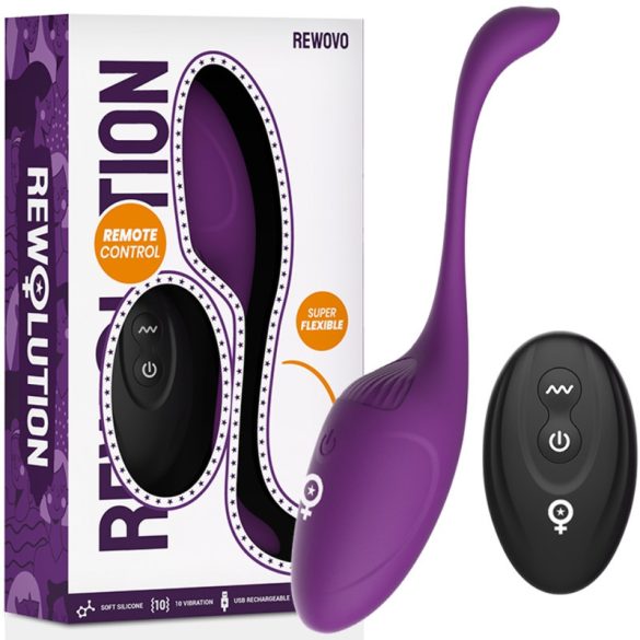 REWOLUTION - REWOVO EGG – távirányítós tojás vibrátor