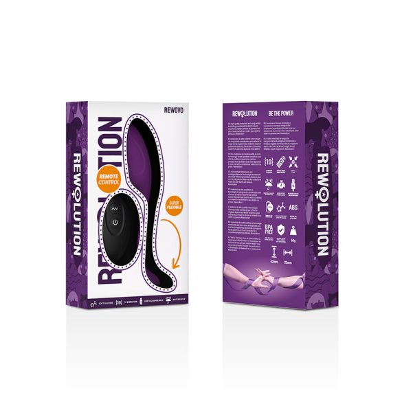 REWOLUTION - REWOVO EGG – távirányítós tojás vibrátor