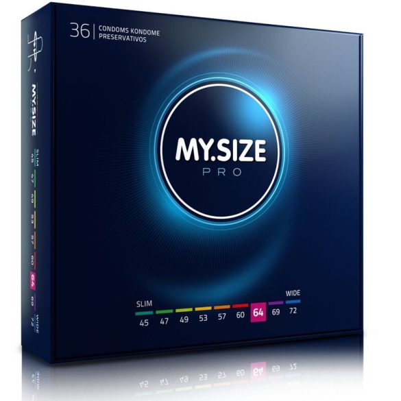 MY SIZE – prémium 64 mm-es óvszer, 36 db-os kiszerelés