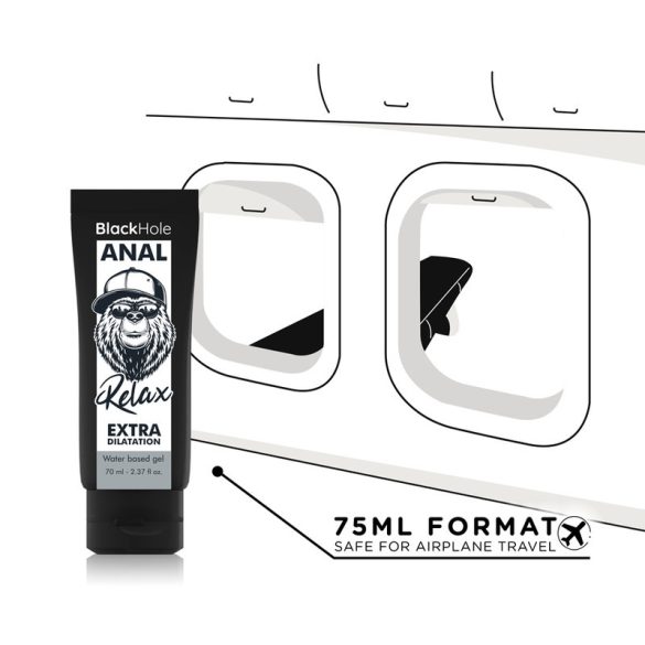 BLACK HOLE – vízbázisú anál tágító gél 70 ml