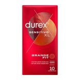 Durex Sensitive XL – extra érzékeny óvszer, 10 darabos