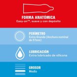 Durex Sensitive XL – extra érzékeny óvszer, 10 darabos