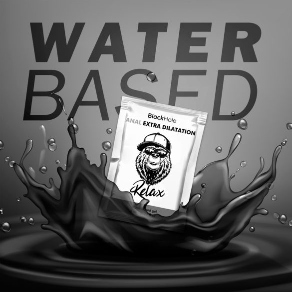 BLACK HOLE – vízbázisú gél az extra tágításhoz 6 ml