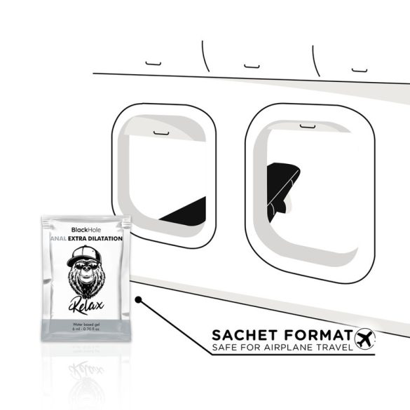 BLACK HOLE – vízbázisú gél az extra tágításhoz 6 ml