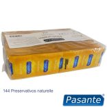 Pasante – prémium természetes óvszer 144 db-os csomagban