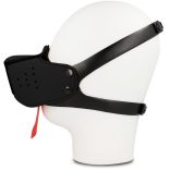 OHMAMA FETISH – prémium fekete szájkosár érzéki játékokhoz