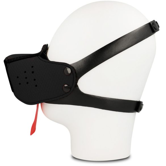 OHMAMA FETISH – prémium fekete szájkosár érzéki játékokhoz