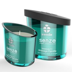   SWEDE Senze – nyugtató masszázsgyertya (borsmenta, rózsa, narancs)