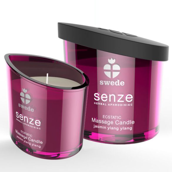 SWEDE Senze – érzéki masszázsgyertya jázminnal és ylang-ylanggal
