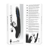 BLACK&SILVER – nyuszi vibrációs masszírozó