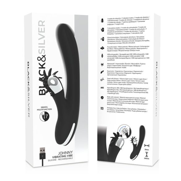 BLACK&SILVER – Bunny Johnny vibráló szexjáték