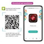 Pretty Love - Catalina masszázs és app vezérlés lila