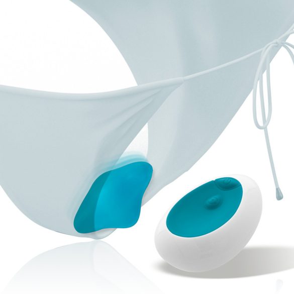 INTENSE - távirányítós vibráló bugyi kék színben