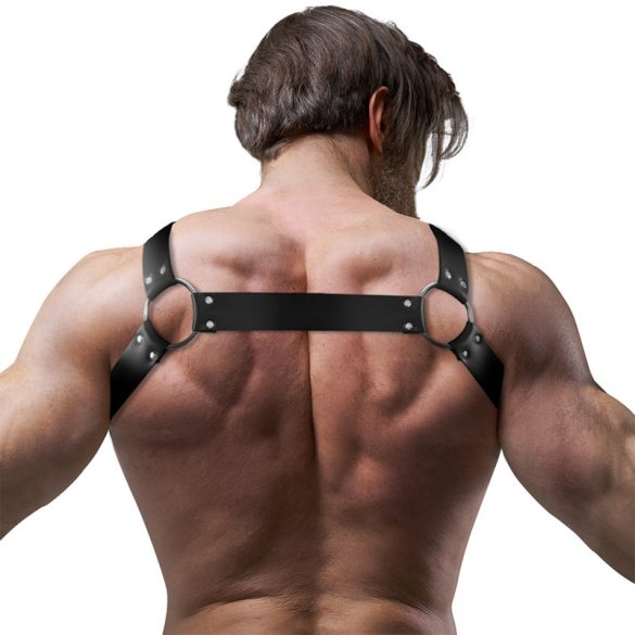 Fetish Submissive – állítható neoprén bulldog hám férfiaknak