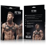 Fetish Submissive – állítható neoprén bulldog hám férfiaknak