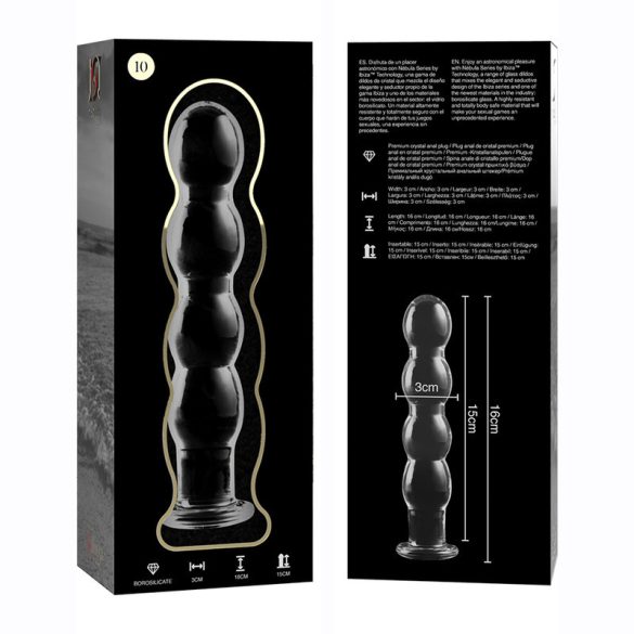 Ibiza Nebula Series – boroszkilát dildo, 16,5 cm prémium élmény