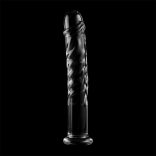Ibiza Nebula Series – tiszta boroszilikát üveg dildo 18,5 cm