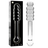Ibiza Nebula Series - Prémium boroszilikát üveg dildo 20,5 cm