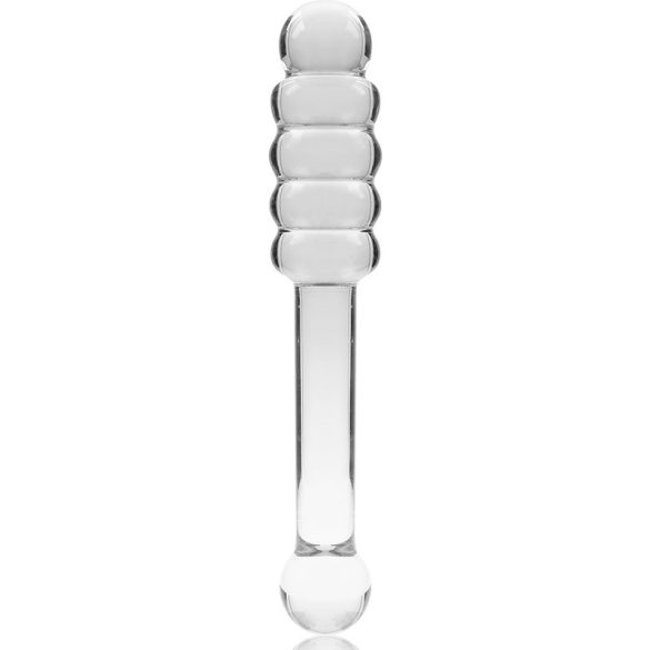 Ibiza Nebula Series - Prémium boroszilikát üveg dildo 20,5 cm