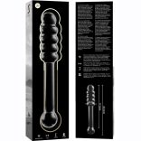 Ibiza Nebula Series - Prémium boroszilikát üveg dildo 20,5 cm