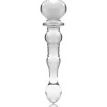 Ibiza Nebula Series - elegáns boroszilikát üveg dildo 20,5 cm