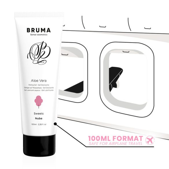 BRUMA - ALOE VERA csúszó gél édes ízben 100 ml