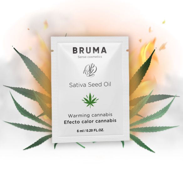 BRUMA – melegítő kannabisz ízű síkosító gél 6 ml