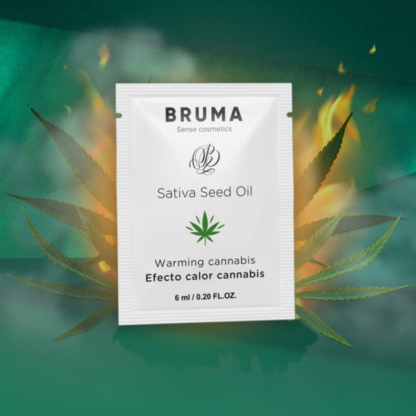 BRUMA – melegítő kannabisz ízű síkosító gél 6 ml