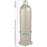 Pasante – stílusos, feszes illeszkedésű óvszerek 144 db