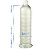 Pasante – melegítő hatású óvszer (144 db)