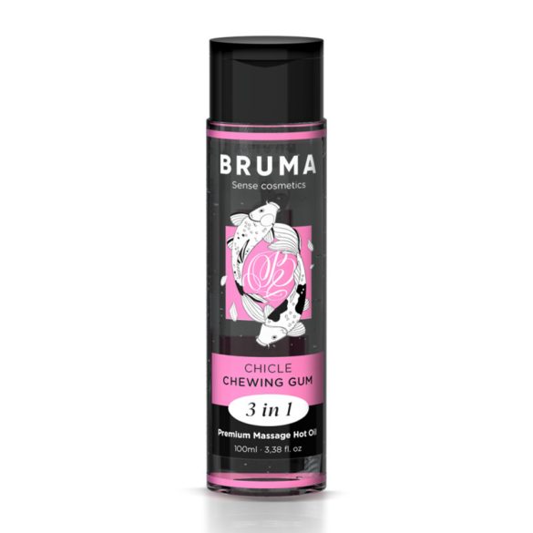 BRUMA - prémium masszázsolaj rágógumi 3 az 1-ben - 100 ml