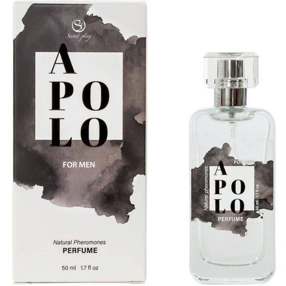 SECRETPLAY Apolo – férfi parfüm feromonokkal, 50 ml