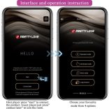 Pretty Love Doreen – újratölthető vibráló tojás távirányítóval