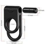 ARMONY – fekete páros dupla vibráló gyűrű