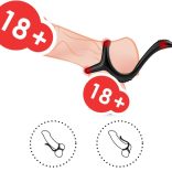 ARMONY - dupla análgyűrű, prémium fekete dizájn