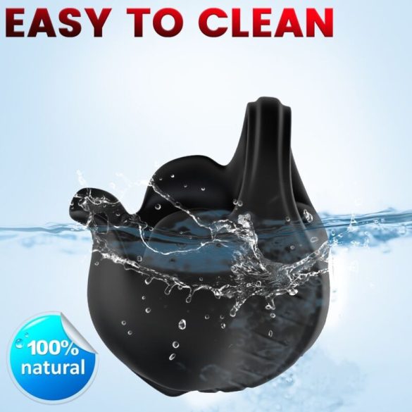 ARMONY - távirányítós vibráló gyűrű fekete